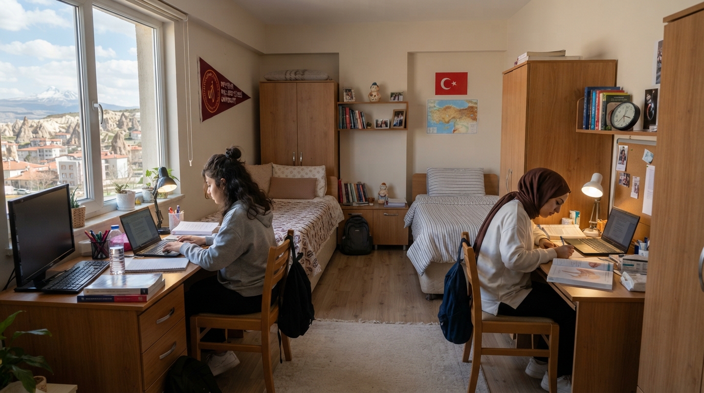 Nevşehir’de Öğrencilik Hayatını Kolaylaştıran Yurt Seçimi